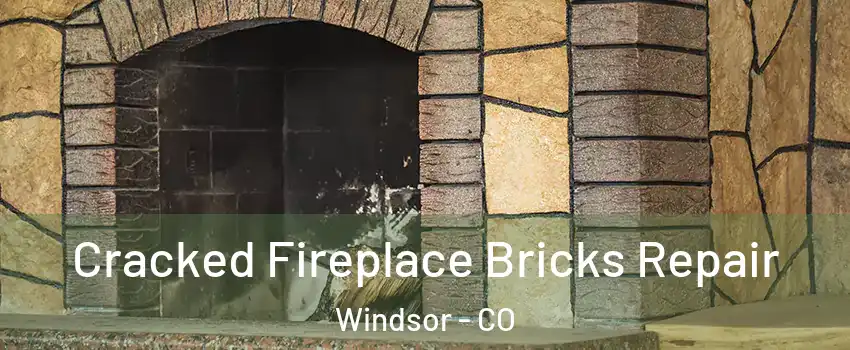  Cracked Fireplace Bricks Repair Windsor - CO