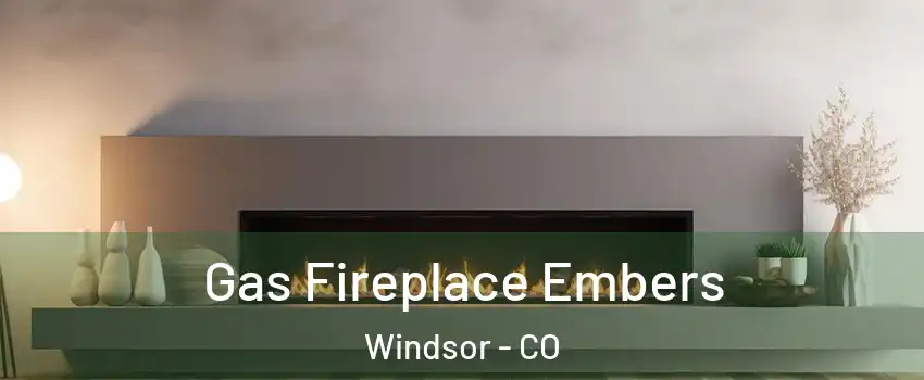  Gas Fireplace Embers Windsor - CO