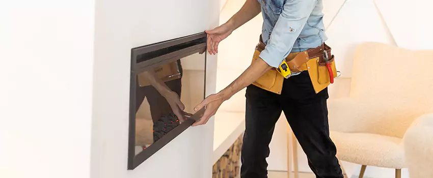 Metal Fireplace Installation in Windsor, Colorado