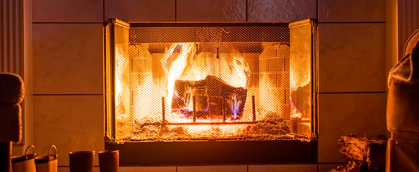 Mendota Hearth Landscape Fireplace Installation in Windsor, Colorado