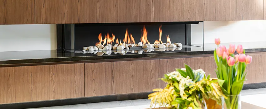 Double-height Fireplace Design Refurbishment in Windsor, Colorado