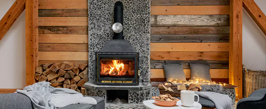 Thelin Hearth Products Direct Vent Gas Stove Fireplace Inspection in Windsor, Colorado